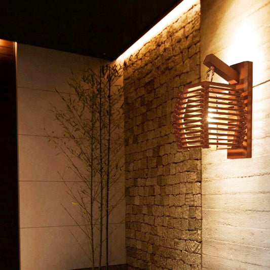 Applique Murale Extérieur en Rotin | Collection Designers