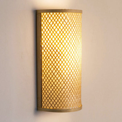 Applique Murale Bambou Rotin