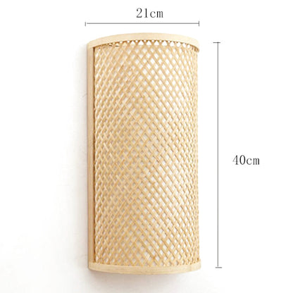 Applique Murale Bambou Rotin